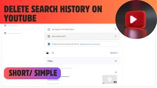 How to Delete Youtube Search History from your Laptop and PC