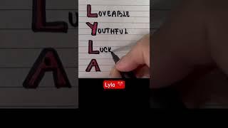 Meaning of the name LYLA #meaning #name #lyla