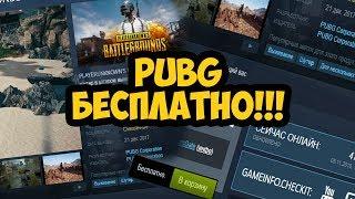 PUBG БЕСПЛАТНО! Скачать PUBG! Игры Steam бесплатно!