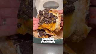 Cinnabon just dropped a new twist on their classic roll  #cinnabon #cinnacinnamo#oreo