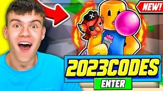 *NEW* ALL WORKING CODES FOR BUBBLE GUM CLICKER 2023! ROBLOX BUBBLE GUM CLICKER CODES