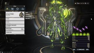 Warframe Maximum Investment - Atlas Prime