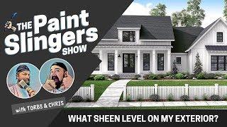 White trim on a white house - What gloss level should you use? | FAQ | The Paintslingers