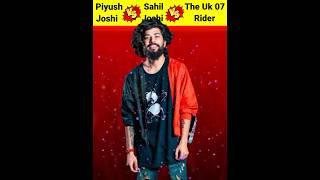 Piyush Joshi Gaming VS Sahil Joshi Vlogs VS The Uk 07 Rider#shorts