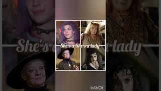 #harrypotter she's a She's a lady and iam jest a boy singing...