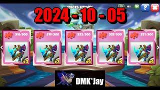 2024 - 10 - 05 Day of Dragon Mania. - Dragon Mania Legends - (DMK*Jay) 드래곤 매니아 레전드