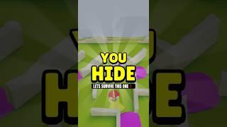 HIDING AGAIN in Hide & Seek! MOBILE GAME️ #mobile #gaming #shorts