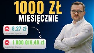 Inwestuję 1000 zł miesięcznie, kiedy pierwszy MILION?