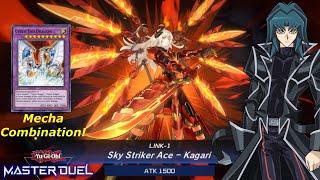 WHEN MECHA DRAGON MEETS MECHA WAIFU! Cyber Dragon Sky Striker Deck with New Animations!