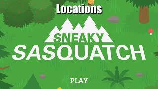 Sneaky Sasquatch Treasure Map Locations