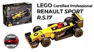 RENAULT SPORT R.S.17 - LEGO CERTIFIED PROFESSIONAL Building Instructions for rare RS17