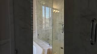 Frameless Shower Enclosure Tall