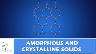 AMORPHOUS AND CRYSTALLINE SOLIDS