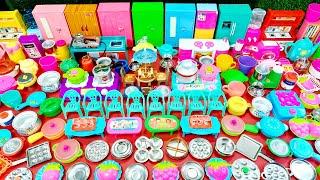 6 Minutes Satisfying with Unboxing Sanrio Kitchen Set | Toy Cooking Game ASMR Tiny Toys New Kitchen