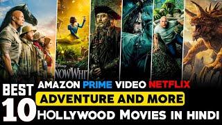 Top 10 New Action Adventure Hollywood Movies on Netflix, Amazon prime | 2024 New Hollywood Movies