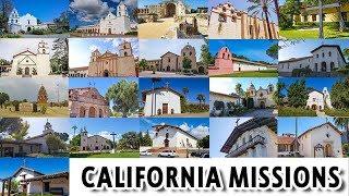 California Missions - Visit to All 21 Mission Churches