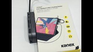 Kanex iAdapt 6 in 1 Multiport USB Type-C Docking Station 11" & 12.9" inch iPad Pro 2nd Generation