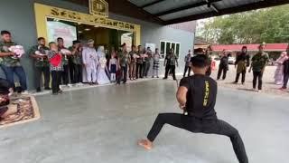 persembahan silat rontan parang