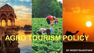 Agro Tourism Policy I Invest Rajasthan