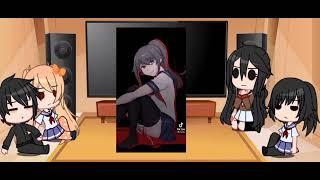 yandere simulator reaction first vid:v