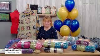 Yarn Lane – 13/02/2022 – It’s Rebecca’s Birthday Yarn Lane show with Jane Crowfoot Crochet Blankets