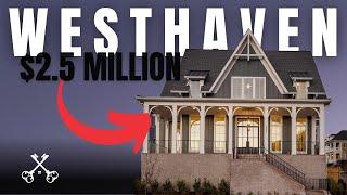 INSIDE THIS STUNNING $2.5 MILLION DOLLAR LISTING in Westhaven | Franklin, TN