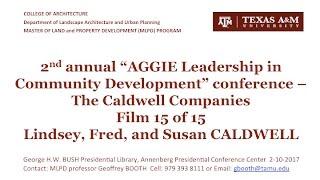 15 of 15 - 2017 AGGIE Leadership in Community Development - The Caldwell Companies