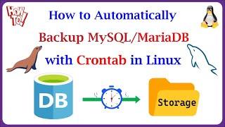 How to Automatic Backup MySQL/MariaDB with Crontab in Linux