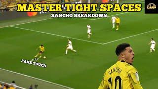 How Sancho escapes tight spaces | Fakes, baits & 1v1 breakdown