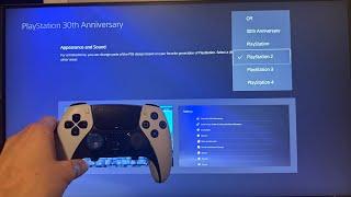 PS5: How to Change Startup Screen & Theme Tutorial! (PS1, PS2, PS3, PS4, & 30th Anniversary)