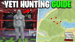 All 5 Yeti Hunt Locations! Easy $100,000 + YETI OUTFIT | GTA Online Christmas Treasure Hunt Guide