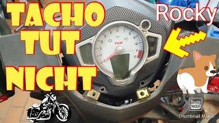 Tacho Defekt Reparatur Roller Tachometer Tachowelle Tachoschnecke Schnecke tauschen Geschwindigkeit