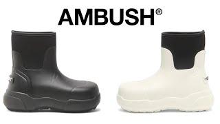 Ambush Rubber Boots | Boots for the Fall Winter 2021 Season