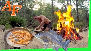 Overnight Hike Tropical Jungle Catch and Cook EP.432