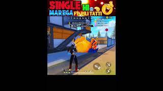 Single hi marega  ft.Yellow criminal |free fire funny moments| #shorts #freefire #deepakrds #funny