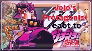 •|| ⭐ ||• Jojo's Protagonist react to themselves {• 1/2 || No Ships ||  //  •} •|| ⭐ ||•