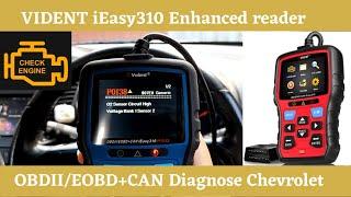 VIDENT iEasy310 Enhanced OBDII/EOBD+CAN | Reading Chevrolet Code