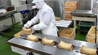 Korean Fish Cake Mass Production Plant That Produces 80 Tons a Day