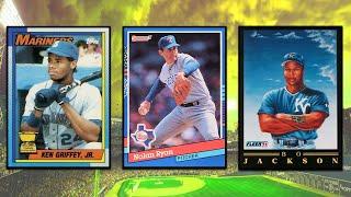 Top 50 Highest Selling Junk Wax Era Baseball Cards! May 18th - May 25th 2025