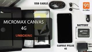 Micromax Canvas Pulse 4G E451: Unboxing [Quick]