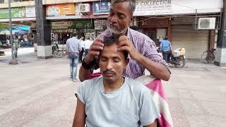 Old Man Amazing Head massage | Indian ASMR | Only $1.20 | Cosmic Indian WONDERFUL Head Massage