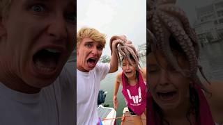 My SISTER got STUNG by an OCTOPUS!!