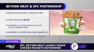 KFC and Beyond Meat executives detail the launch of vegan fried chicken