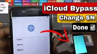 iPhone 7/7Plus iOS 15.8.3 Bypass iCloud Hello With Change SN - No Signal  Done By Unlocktool