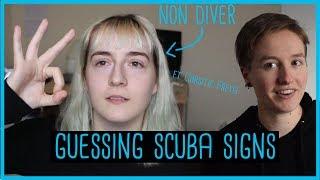 Can a non diver guess scuba diving signs? | Crazydivers