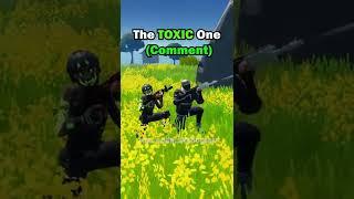 ТИПЫ ИГРОКОВ В ФОРТНАЙТ #fortnite #shorts #игры