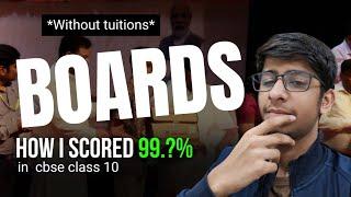 I scored 99%+ in class 10 boards | *Without Tuitions* | Awarded by CM Yogi #cbse #boardexam #result