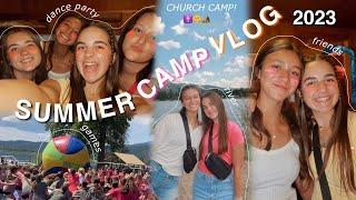 SUMMER CAMP VLOG! | what it’s like to go to church camp! 2023️