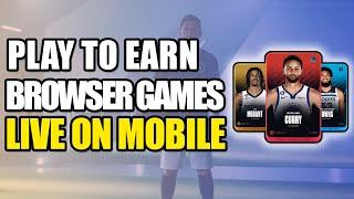 P2E ON YOUR PHONE BROWSER! 5 Play To Earn Browser Games on Mobile