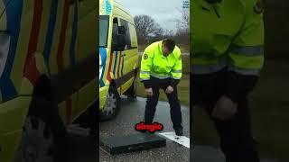 This Robotic Spike Strip Stops Cars Instantly! #shorts